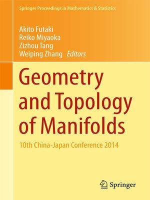 cover image of Geometry and Topology of Manifolds